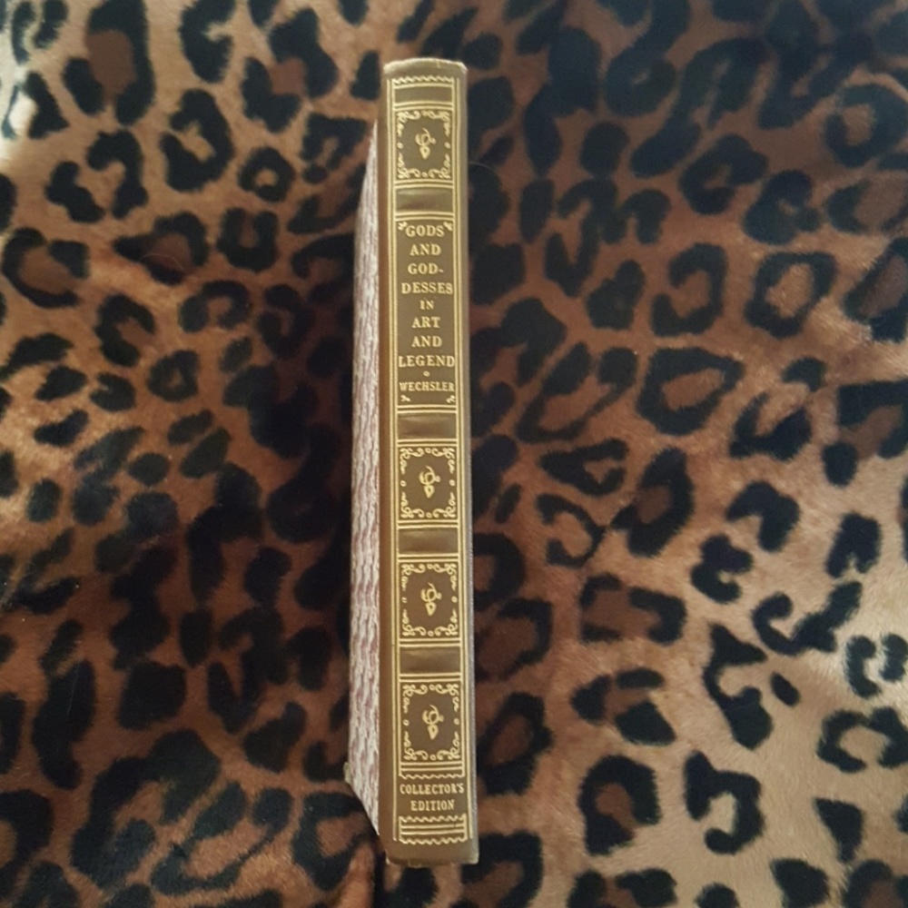 GODS & GODDESSES Wechsler Book 1950 ~ Vintage